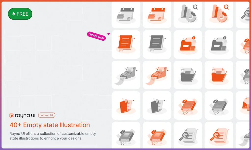 Rayna UI - Free 500+ Components & UI kit screenshot 3 of 4