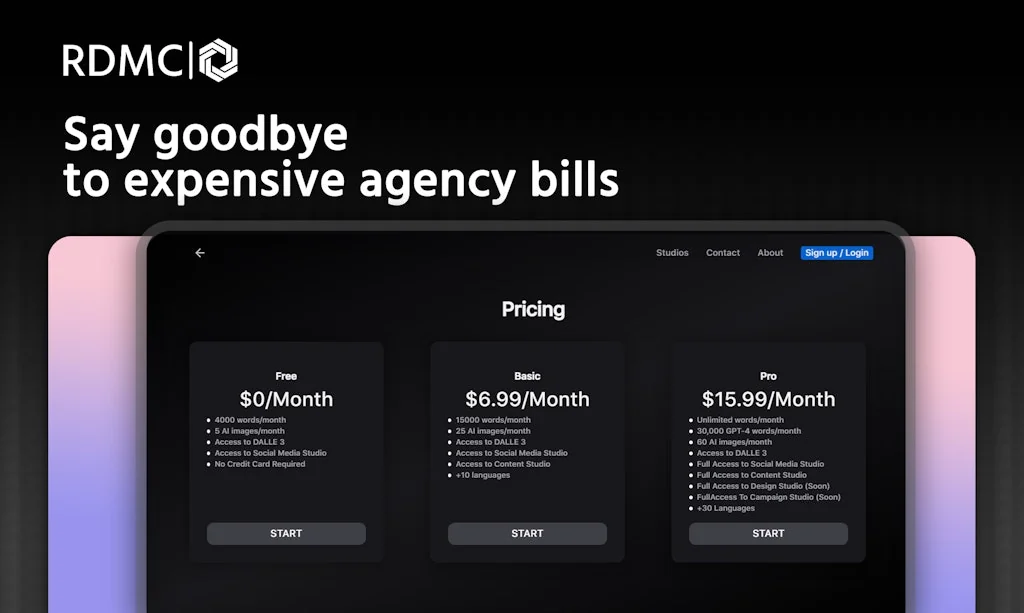 RDMC | AI Digital Marketing Assistance screenshot 4 of 6