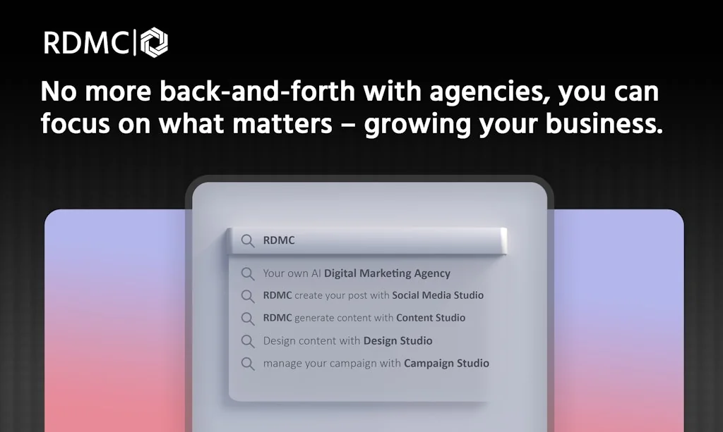 RDMC | AI Digital Marketing Assistance screenshot 6 of 6