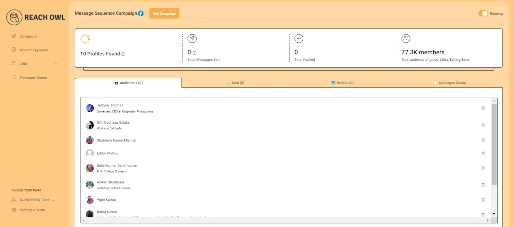 ReachOwl screenshot 5 of 8