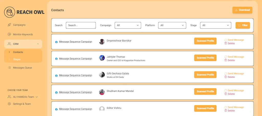 ReachOwl screenshot 7 of 8