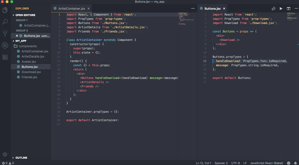 React Proto screenshot 1 of 2