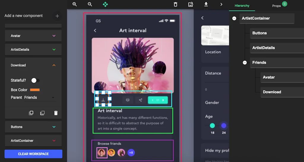 React Proto screenshot 2 of 2