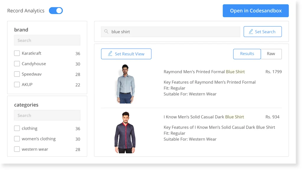 reactivesearch.io screenshot 1 of 5