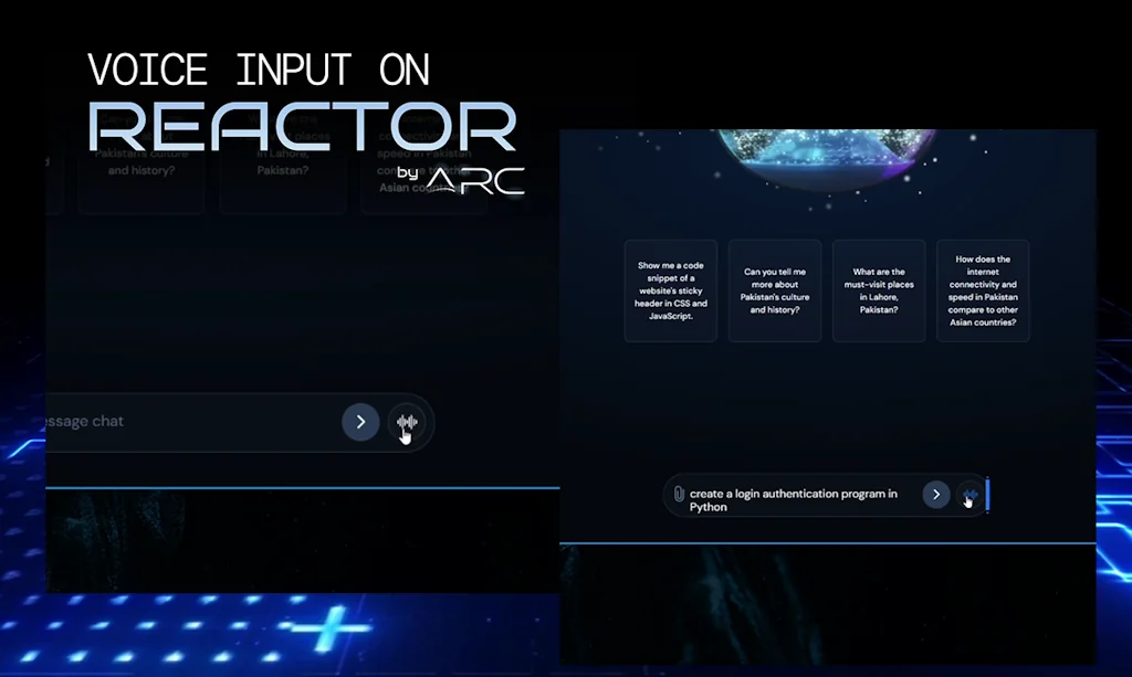 Reactor Chat AI screenshot 1 of 7