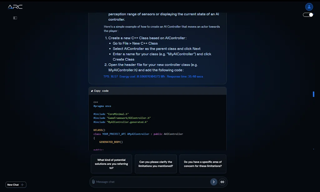 Reactor Chat AI screenshot 3 of 7