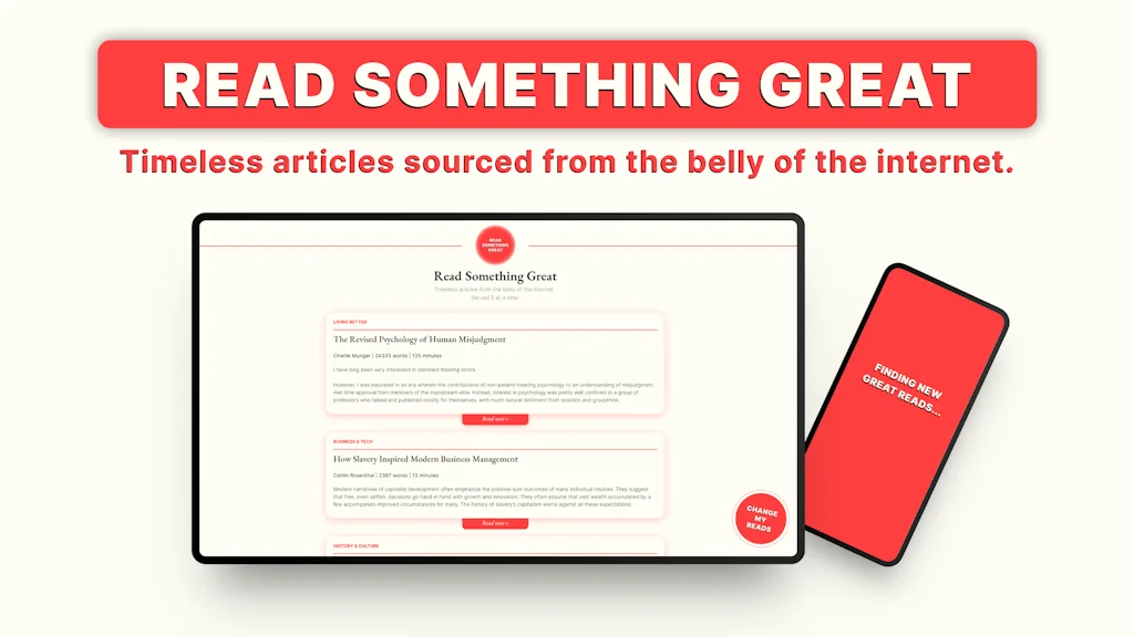 Read Something Great screenshot 1 of 3