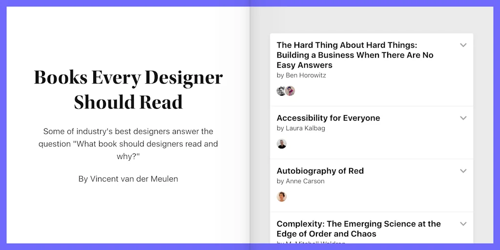 Readinglist.design screenshot 2 of 2