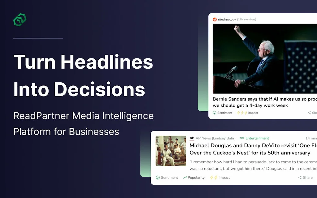 ReadPartner: Media Intelligence Platform screenshot 1 of 3