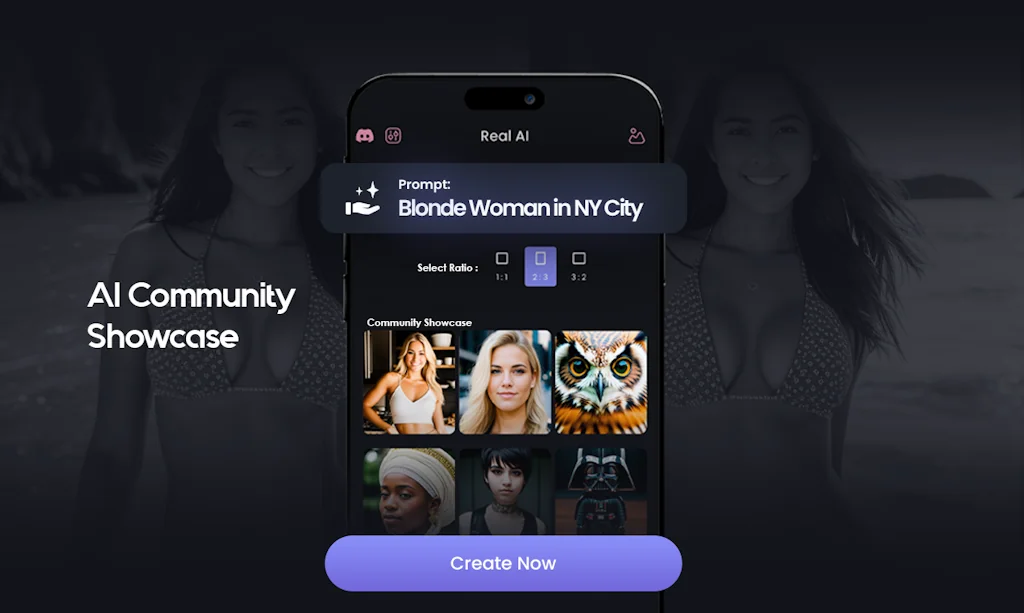 Real AI - AI Photo Generator & Inpaint screenshot 4 of 4