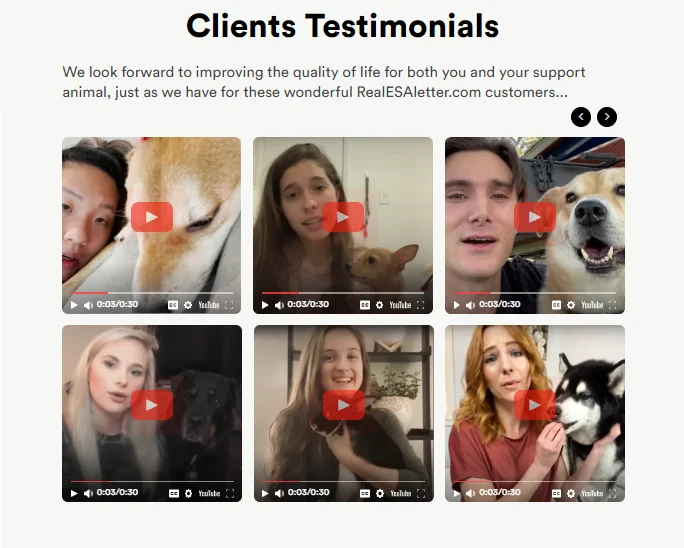 Real ESA Letter screenshot 3 of 3