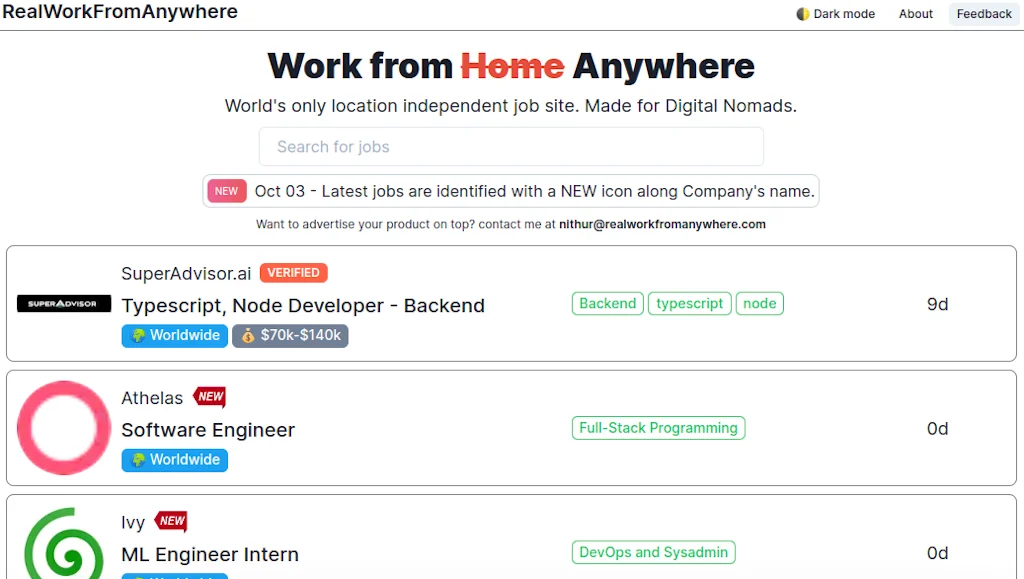 Real Work From Anywhere screenshot 1 of 2