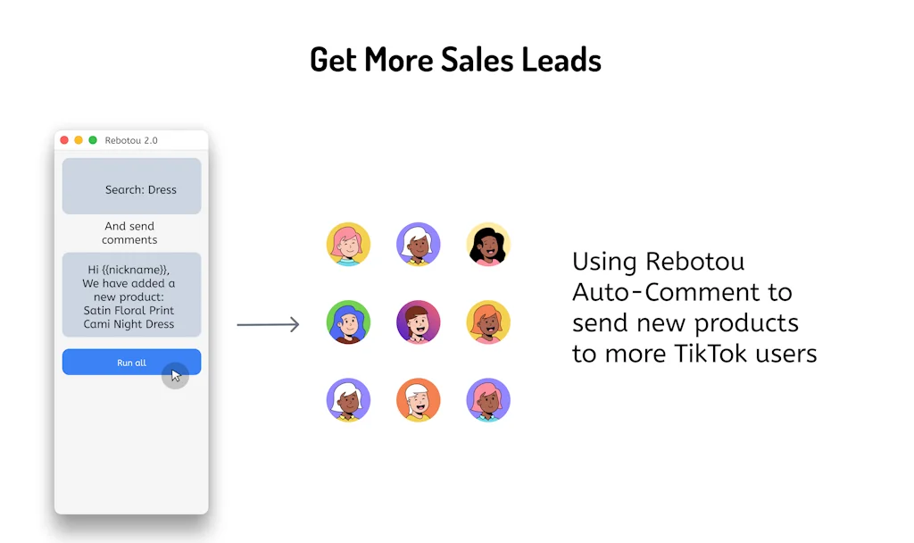 Rebotou - Growth hacking bot on TikTok screenshot 3 of 4