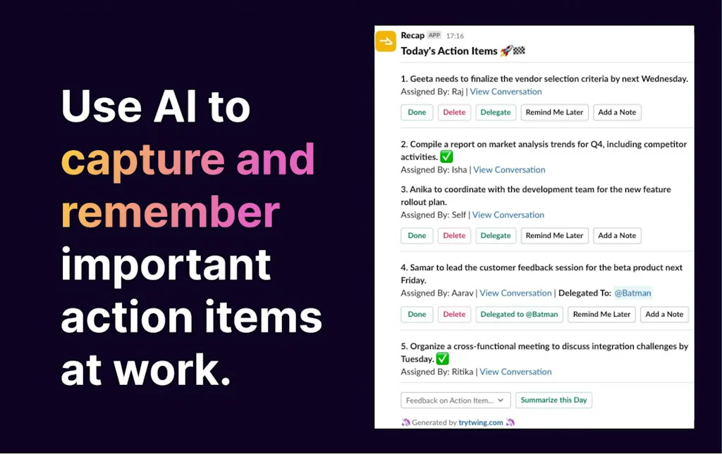 Recap screenshot 2 of 3
