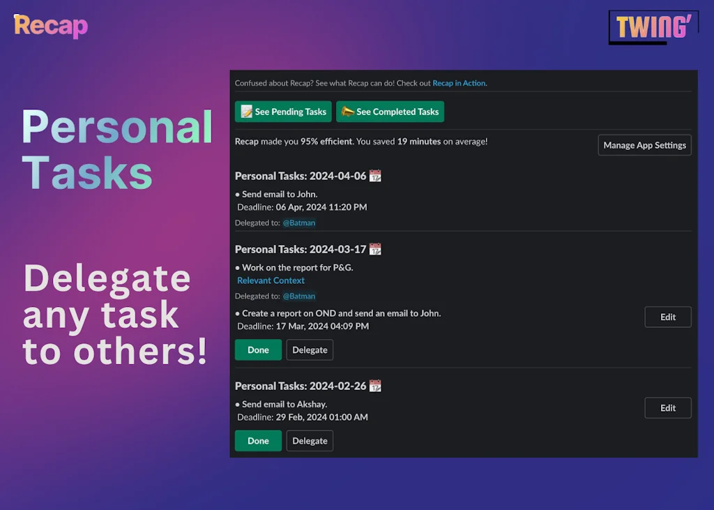 Recap screenshot 3 of 3