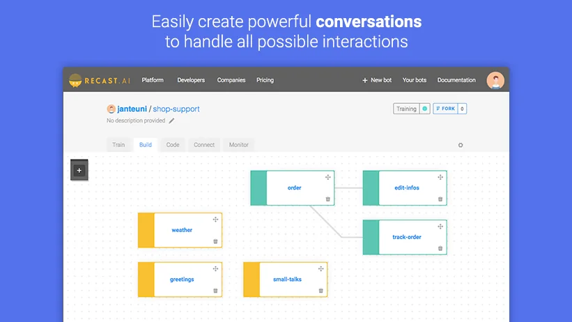 Recast.AI screenshot 7 of 7
