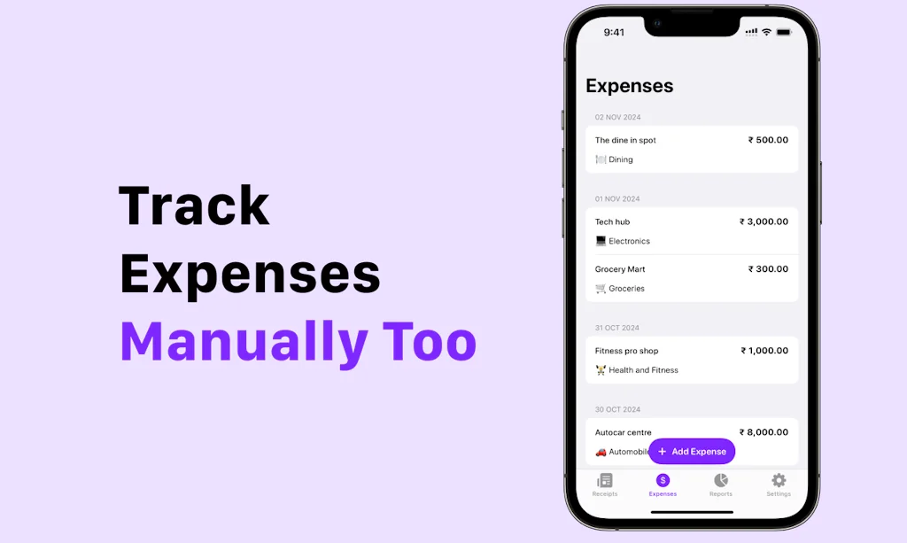 Receipt Snapper And Scanner screenshot 4 of 6