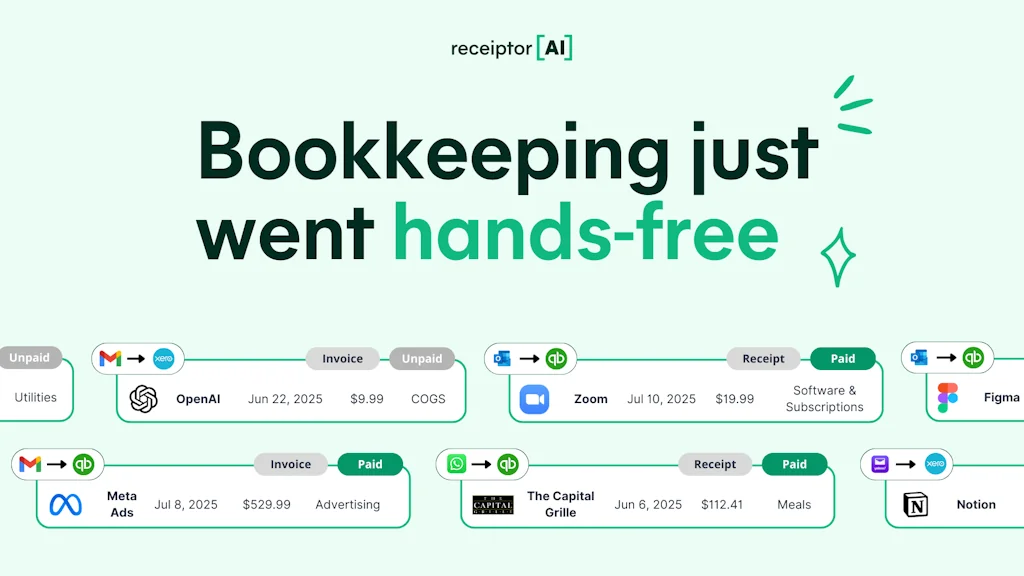 Receiptor AI screenshot 1 of 3