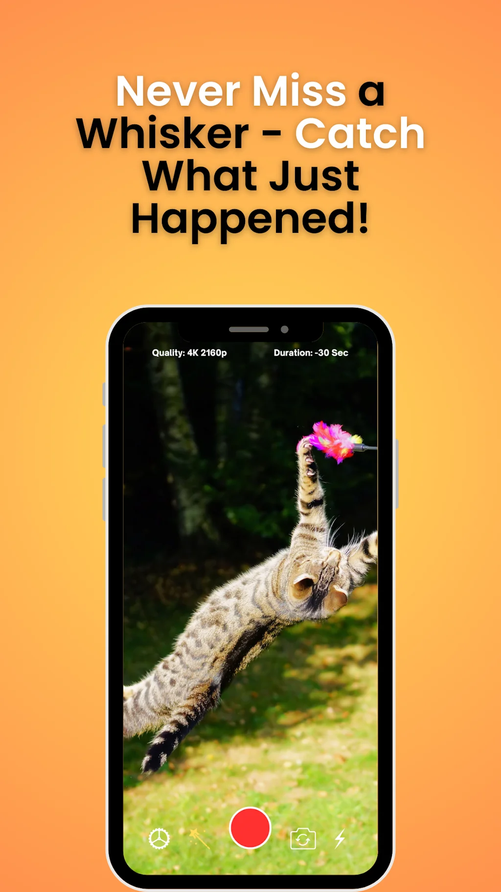 RecordBack: PreCatch Camera screenshot 1 of 4