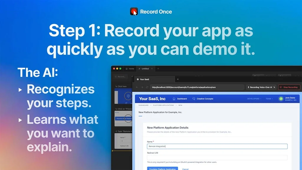 Record Once screenshot 2 of 7