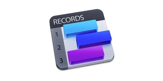 Records for Mac logo