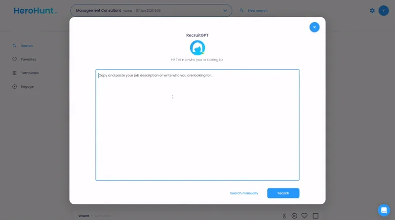 RecruitGPT (by HeroHunt.ai) screenshot 2 of 6