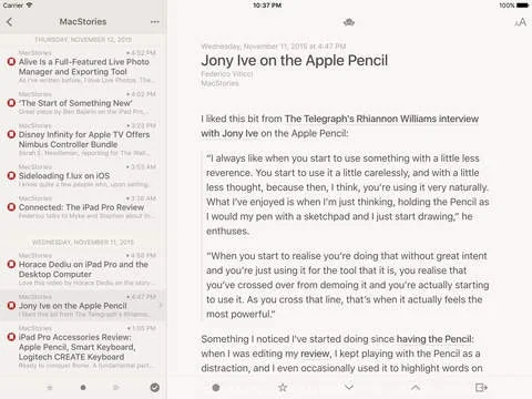 Reeder 4 screenshot 2 of 7