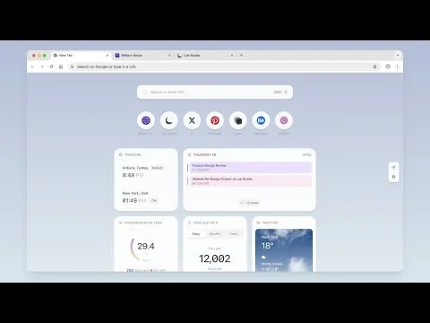 Reflect New Tab for Chrome  screenshot 5 of 5