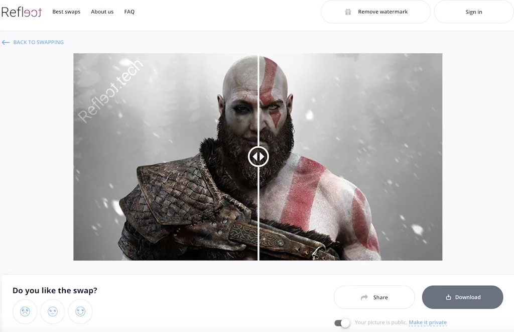 Reflect: Realistic Face Swap screenshot 2 of 7