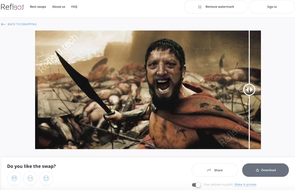 Reflect: Realistic Face Swap screenshot 3 of 7