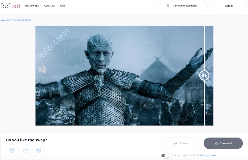 Reflect: Realistic Face Swap screenshot 4 of 7