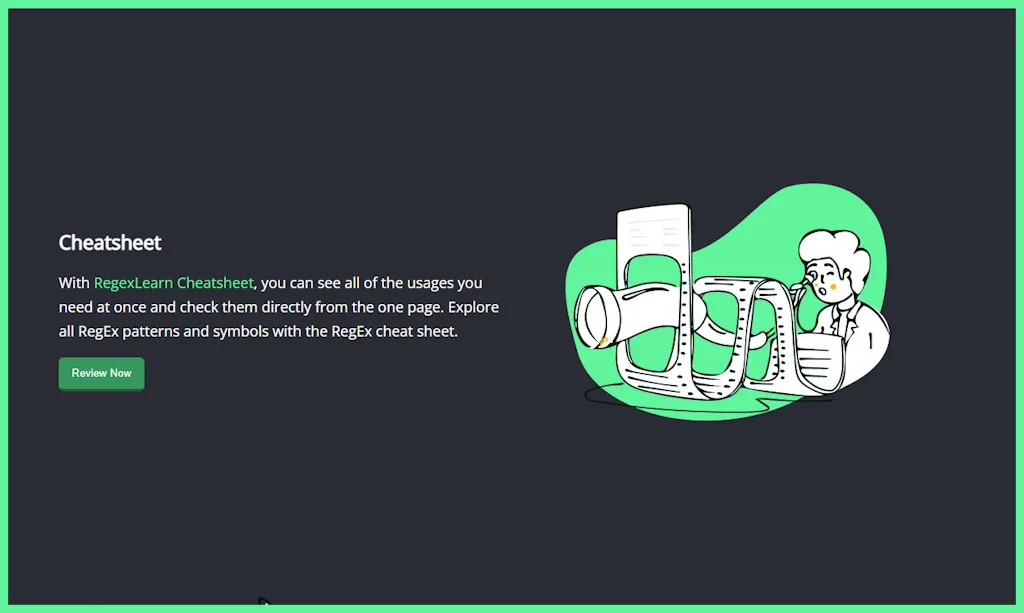 RegexLearn screenshot 3 of 7