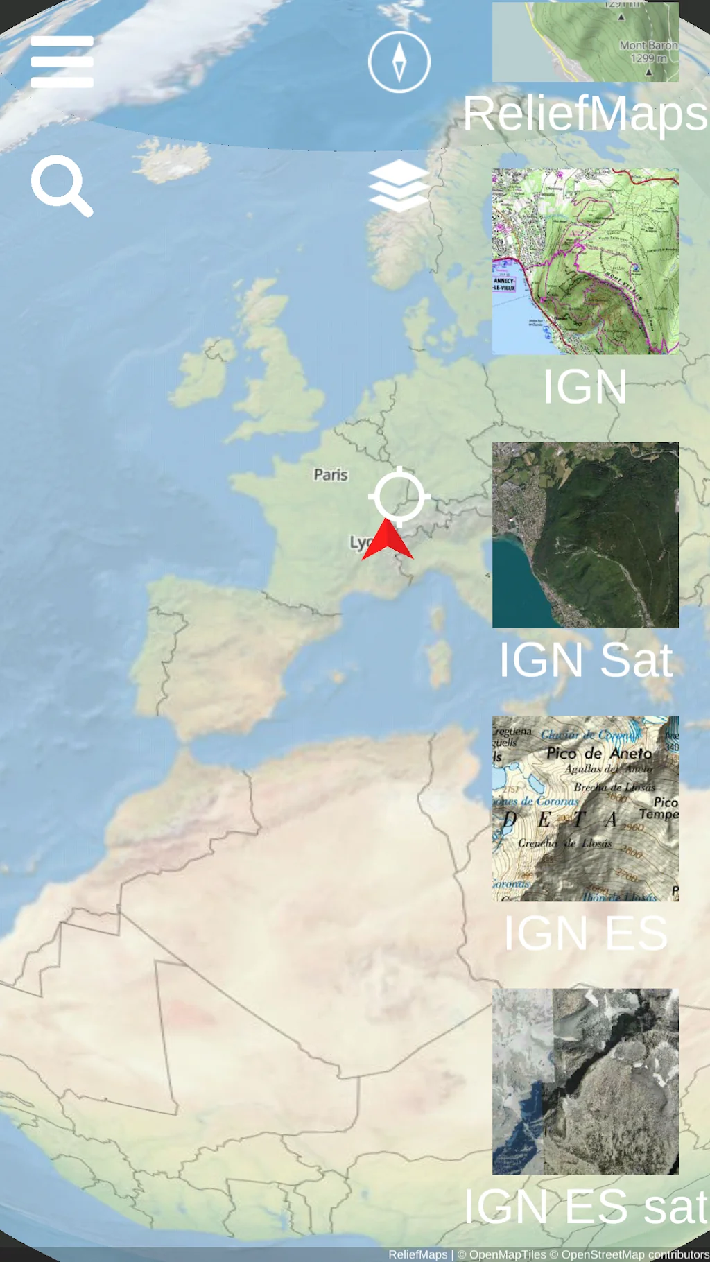 Relief Maps screenshot 6 of 11