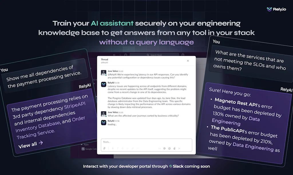 Rely.io screenshot 3 of 3