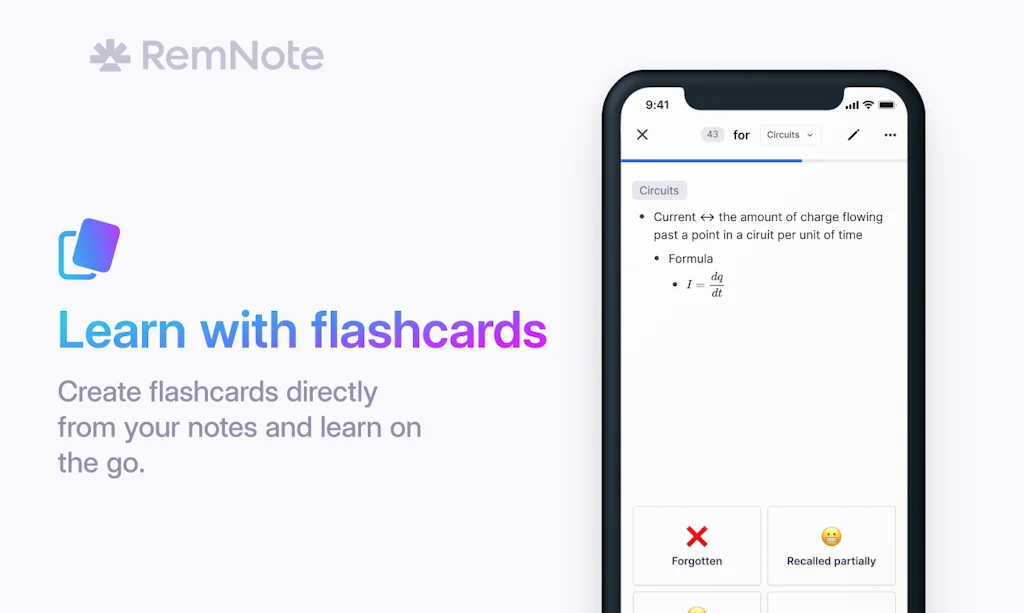 RemNote screenshot 2 of 3