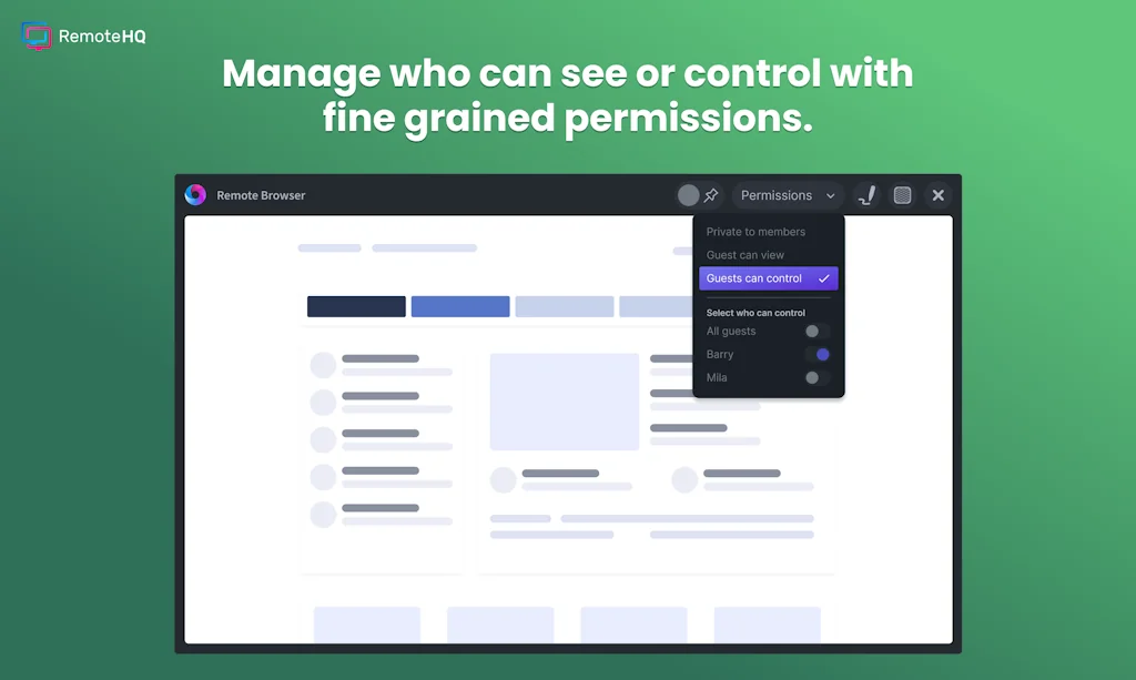 Remote Browser Embed screenshot 4 of 5
