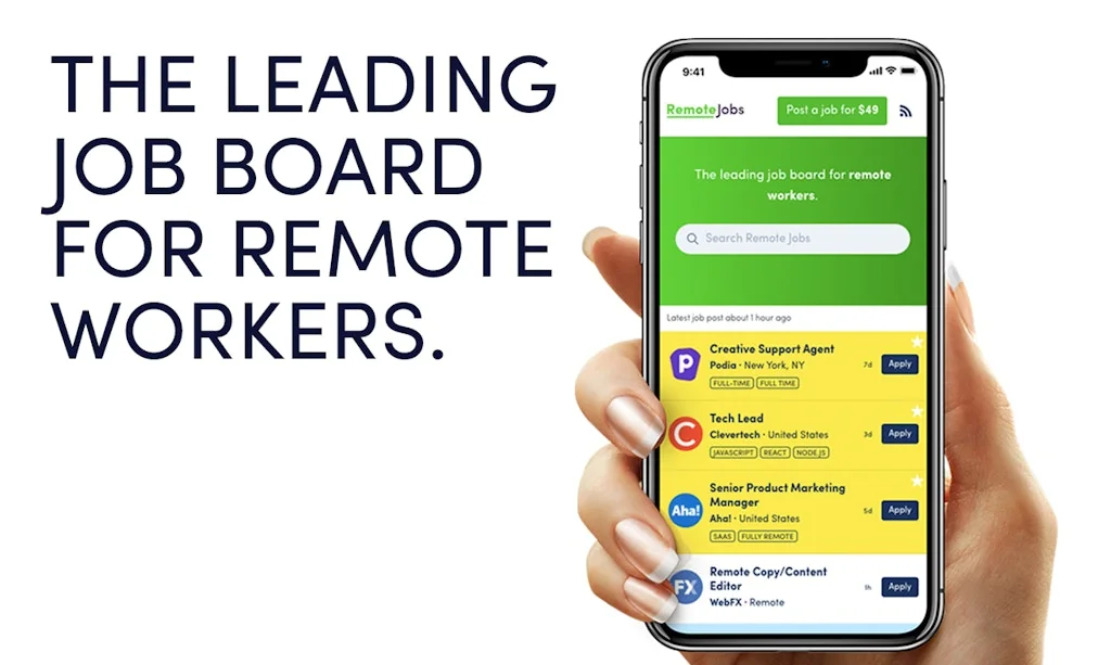 Remote Jobs screenshot 1 of 3
