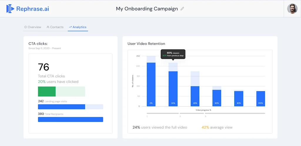Rephrase.ai screenshot 7 of 8