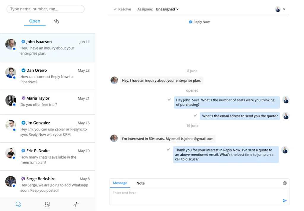 Reply Now screenshot 2 of 6