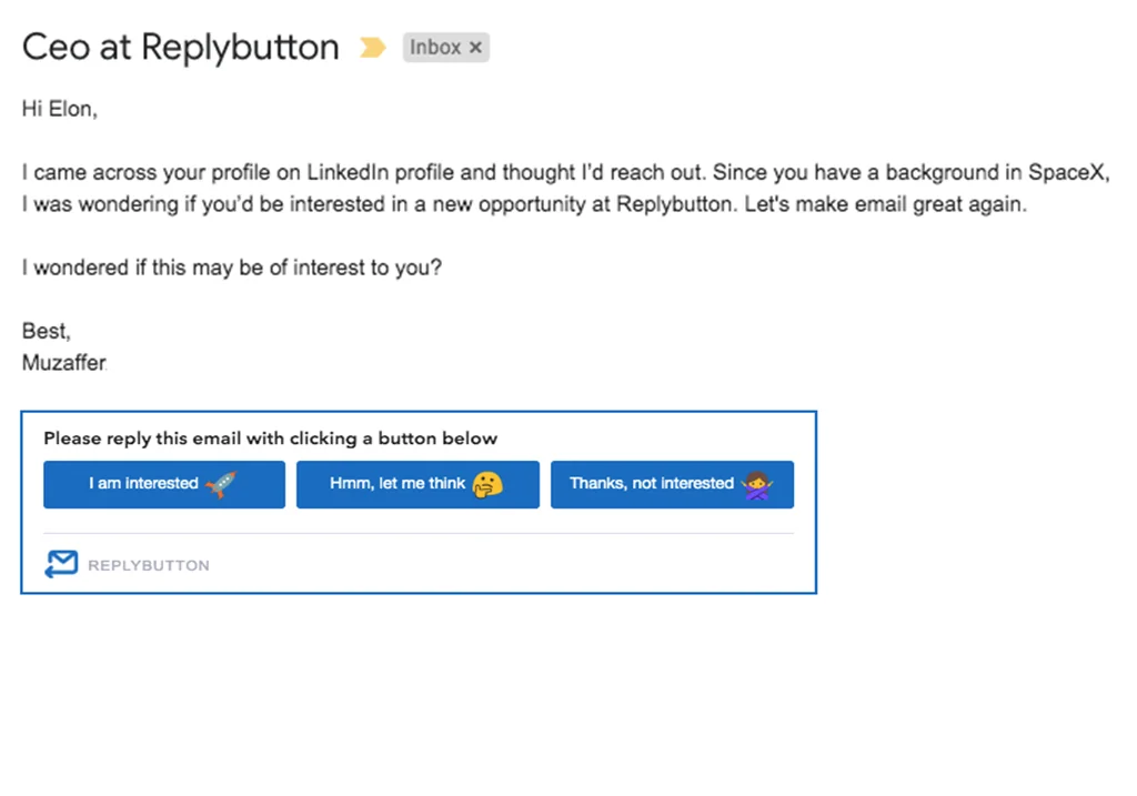 Replybutton screenshot 4 of 6