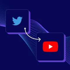 Convert Twitter Spaces to YouTube logo