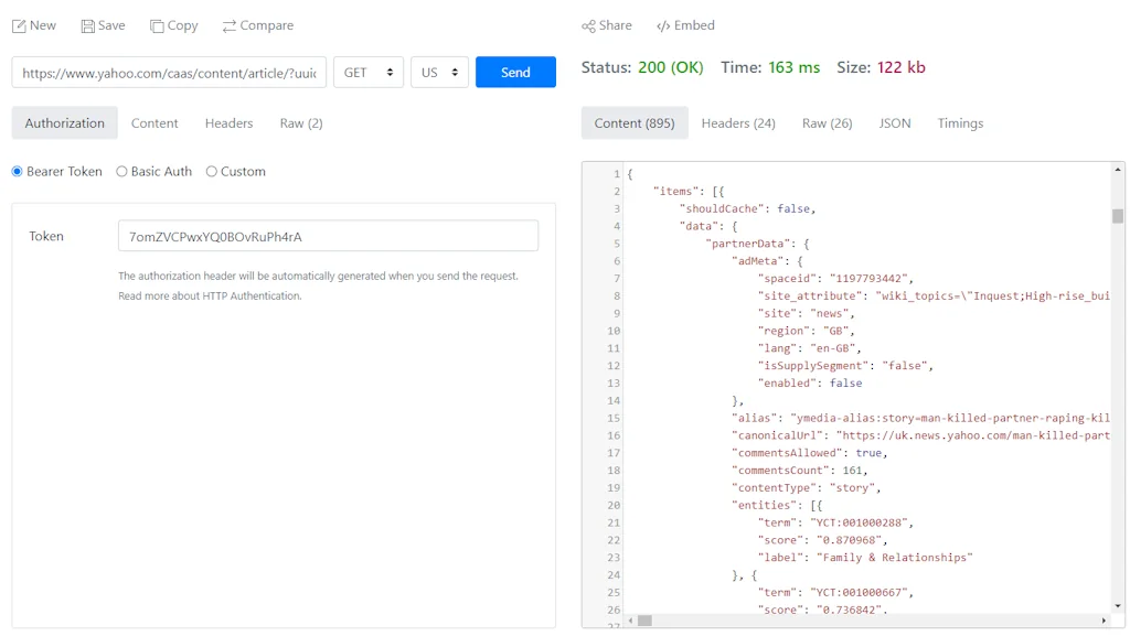 ReqBin screenshot 2 of 2