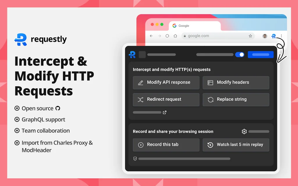 Requestly screenshot 1 of 6