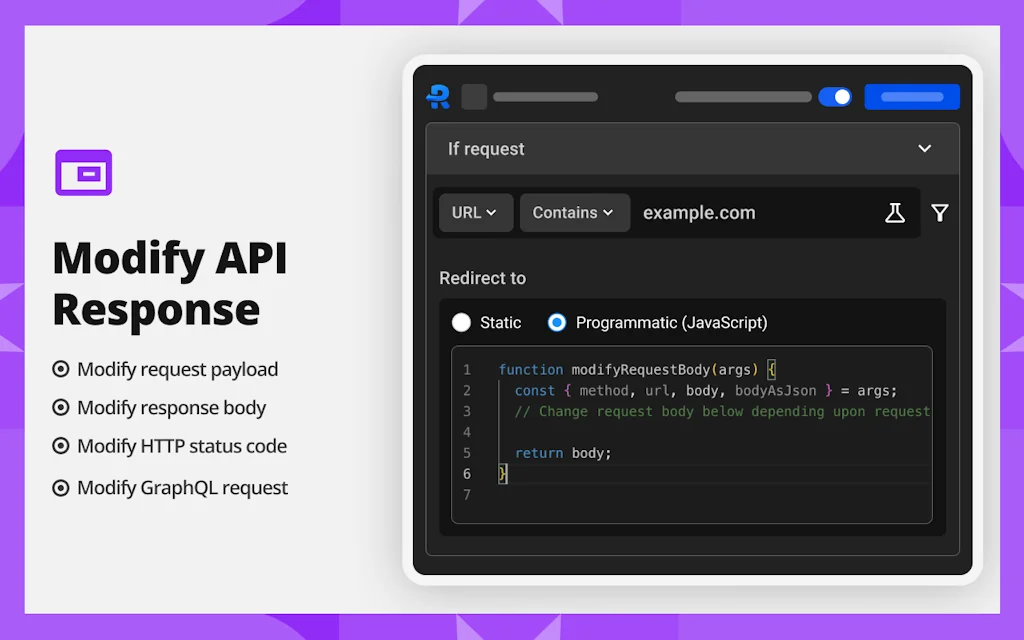 Requestly screenshot 3 of 6