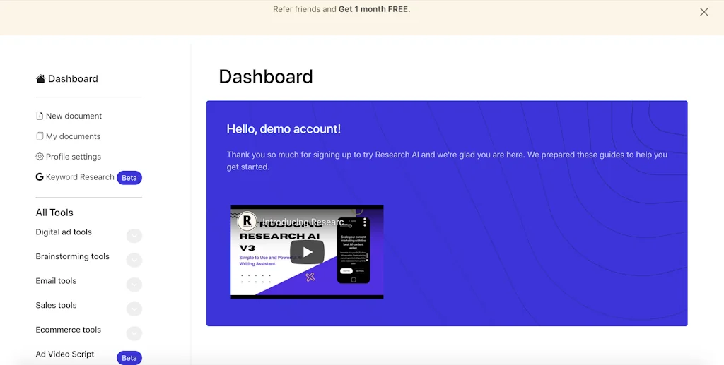 Research AI screenshot 5 of 5