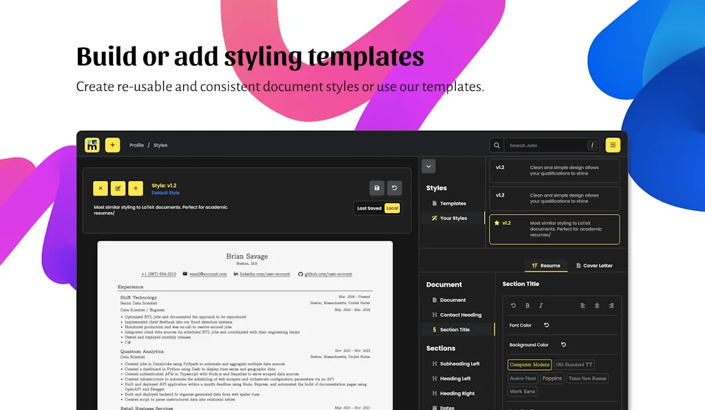 resmate.io screenshot 4 of 7