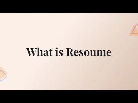 Resoume screenshot 1 of 7