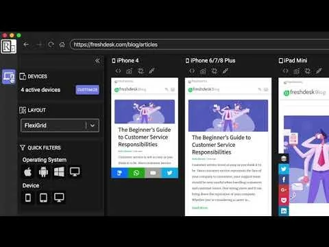 Responsively screenshot 1 of 3