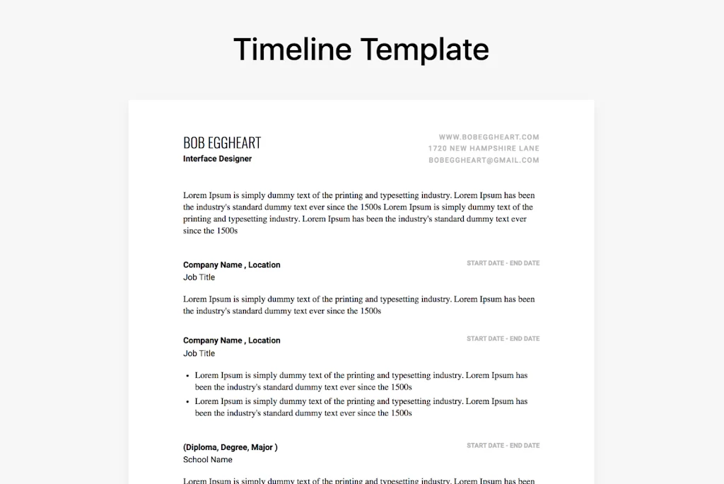 Resume Builder screenshot 4 of 5