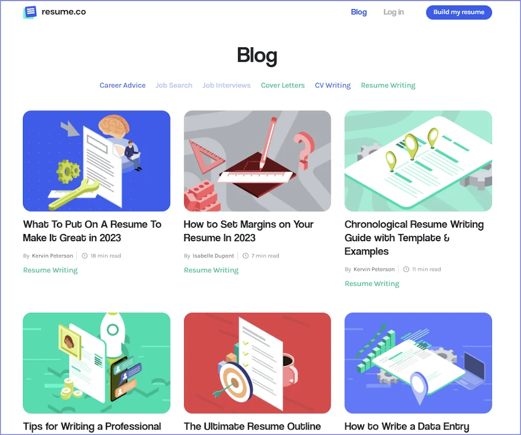 Resume.co screenshot 1 of 2